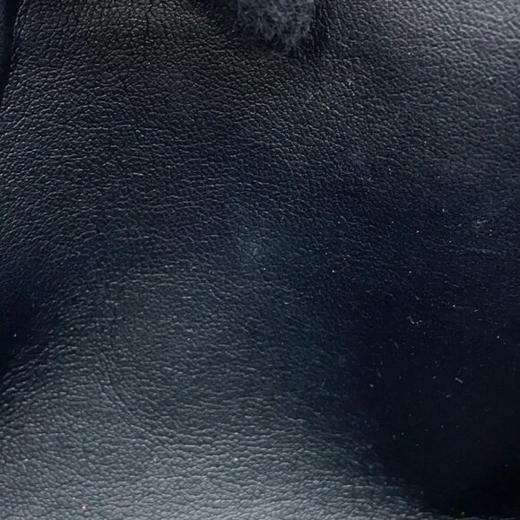 CELINE Cosmetic pouch Leather Navy - Picture 11 of 15